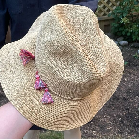 Strawcowboy western hat with tassels - Picture 6 of 6